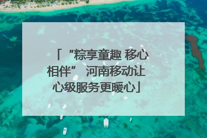 “粽享童趣 移心相伴” 河南移动让心级服务更暖心