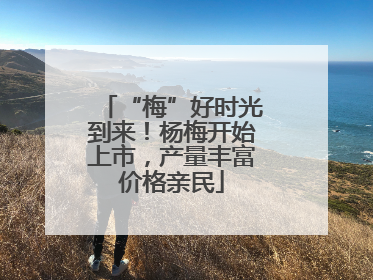 “梅”好时光到来！杨梅开始上市，产量丰富价格亲民