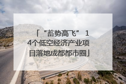 “蓄势高飞” 14个低空经济产业项目落地成都都市圈