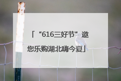 “616三好节”邀您乐购湖北嗨今夏