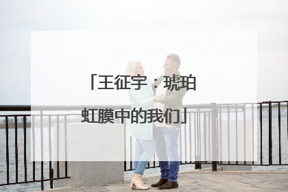 王征宇：琥珀虹膜中的我们