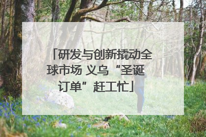 研发与创新撬动全球市场 义乌“圣诞订单”赶工忙