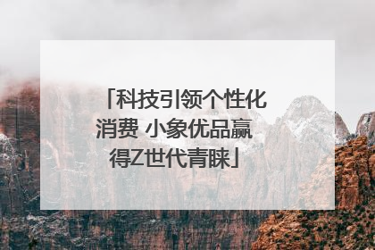 科技引领个性化消费 小象优品赢得Z世代青睐