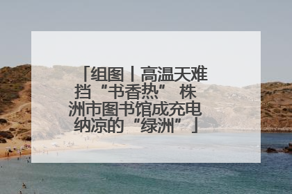 组图丨高温天难挡“书香热” 株洲市图书馆成充电纳凉的“绿洲”