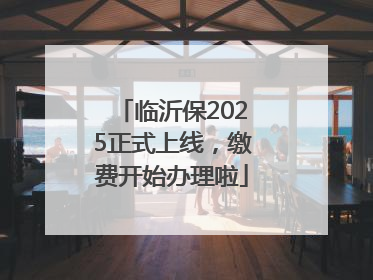 临沂保2025正式上线，缴费开始办理啦