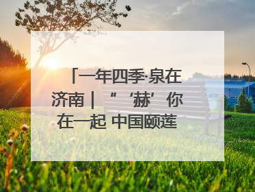 一年四季·泉在济南｜“‘赫’你在一起 中国颐莲喷雾节”盛大开启 共赴水润之约