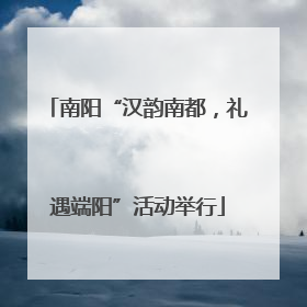 南阳“汉韵南都，礼遇端阳”活动举行