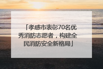 孝感市表彰70名优秀消防志愿者，构建全民消防安全新格局