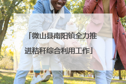 微山县南阳镇全力推进秸秆综合利用工作