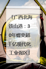 广西北海铁山港：30年蝶变超千亿现代化工业强区