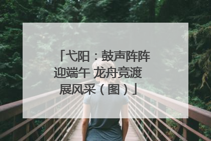 弋阳：鼓声阵阵迎端午 龙舟竞渡展风采（图）