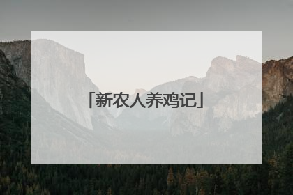 新农人养鸡记