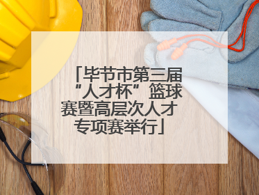 毕节市第三届“人才杯”篮球赛暨高层次人才专项赛举行