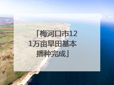梅河口市121万亩旱田基本播种完成