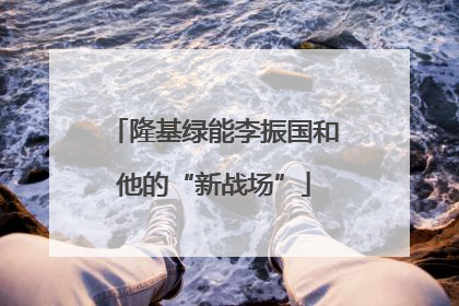 隆基绿能李振国和他的“新战场”